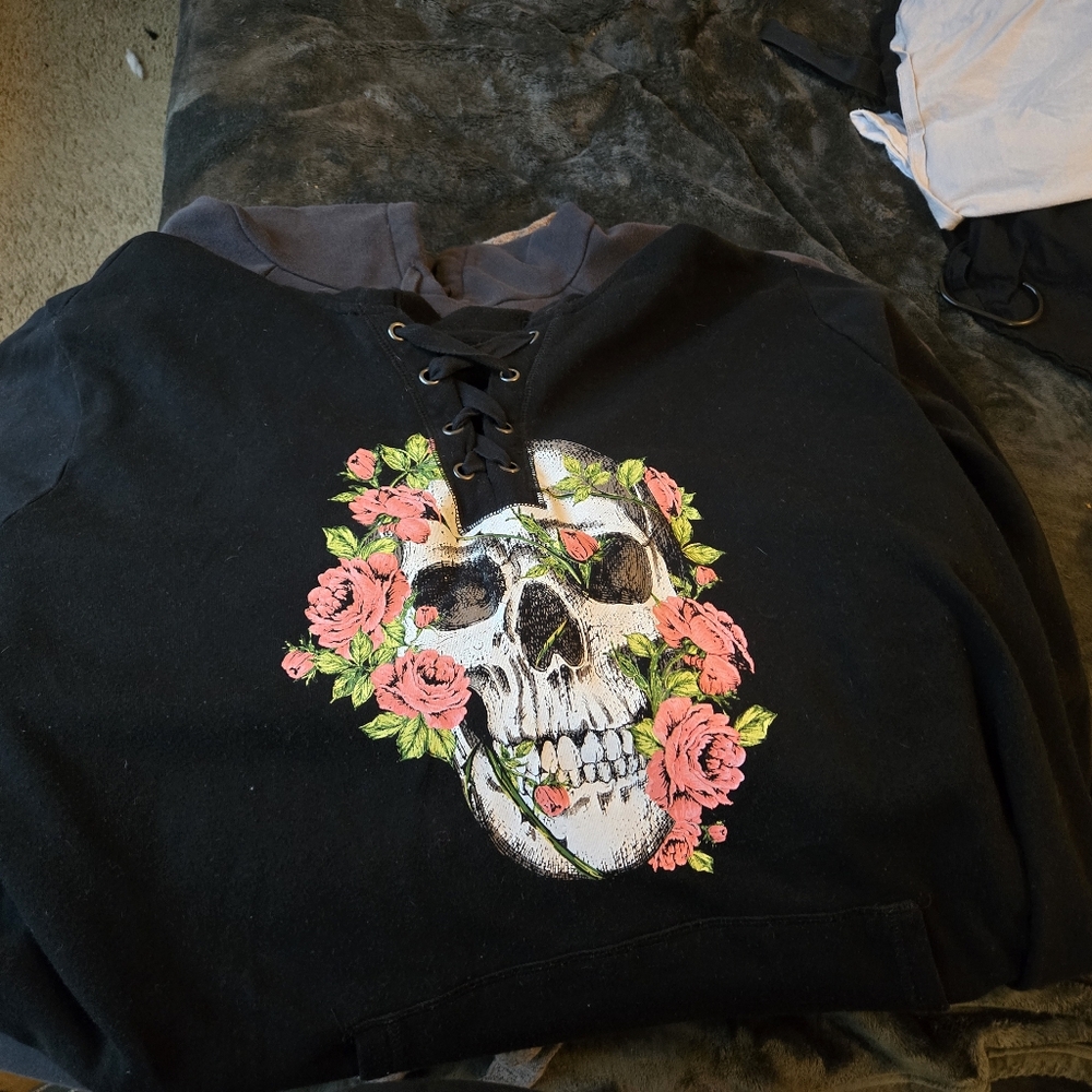 Torrid skull hoodie